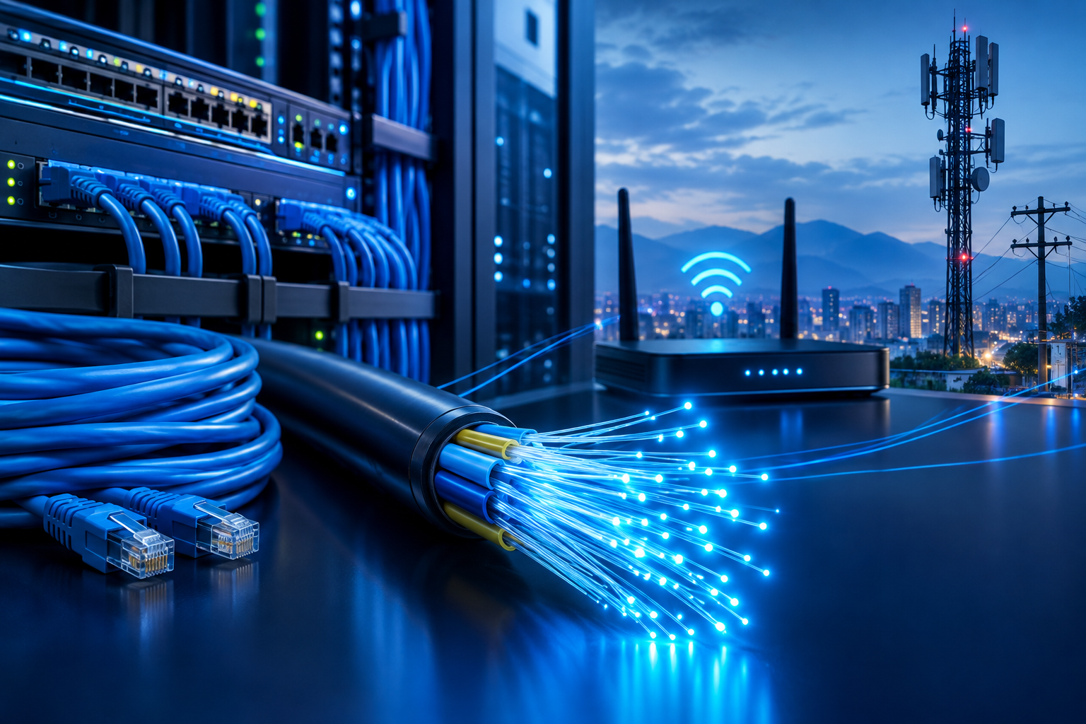 Redes y Fibra Óptica